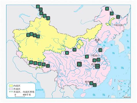 中國河流流向|中国的河流 